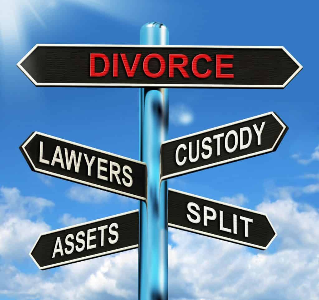 divorce split min